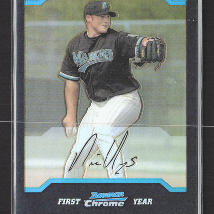 2004 Bowman Chrome Nic Ungs #186 Refractor