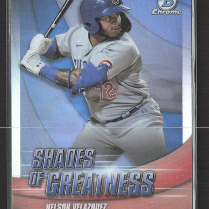 2022 Bowman Chrome Shades of Greatness Nelson Velazquez #SG-21
