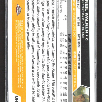 2005 Topps Chrome Update & Highlights Neil Walker #UH100