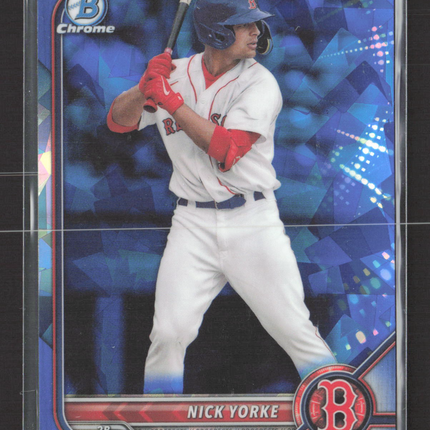2022 Topps Bowman Draft Chrome Sapphire Nick Yorke #BDC-94 Blue