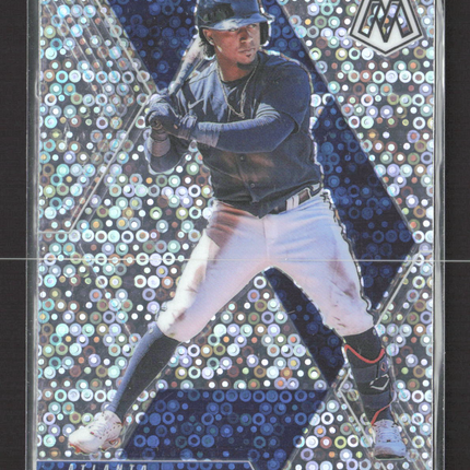 2021 Panini Prizm Mosaic Ozzie Albies #64 Circles