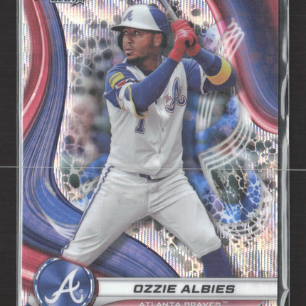 2024 Topps Bowman's Best Ozzie Albies #7 wave