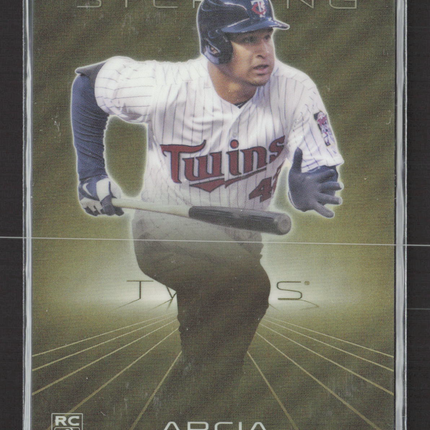2013 Topps Bowman Sterling Oswaldo Arcia #4 Gold RC