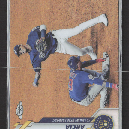 2020 Topps Chrome Orlando Arcia #140 Refractor