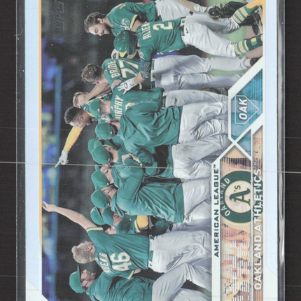 2023 Topps Series Two Atheletics #577 rainbow foil