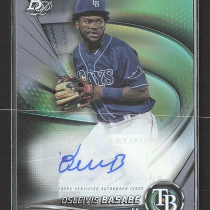 2022 Bowman Platinum Osleivis Basabe #TOP-22 Auto