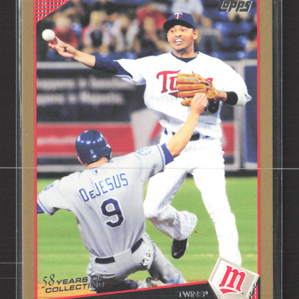 2009 Topps Gold Orlando Cabrera #UH90 gold /2009
