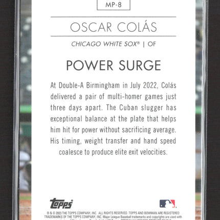 2023 Bowman Modern Prospects Oscar Colás #MP-8