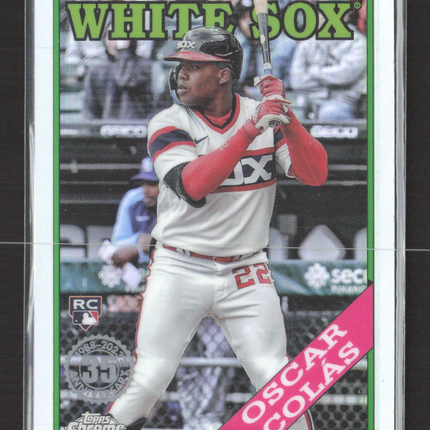 2023 Topps Chrome 1988 Topps Baseball Oscar Colás #88CU-14 RC refractor