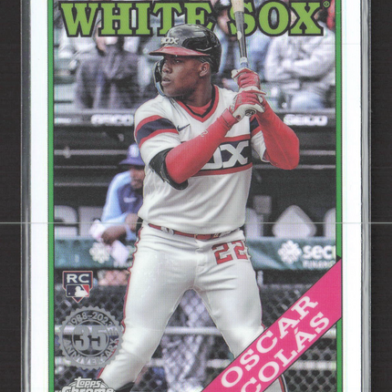 2023 Topps Chrome 1988 Topps Baseball Oscar Colás #88CU-14 RC refractor