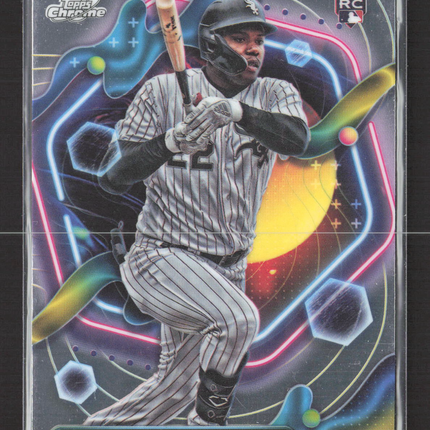 2023 Topps Chrome Cosmic Oscar Colás #104 RC