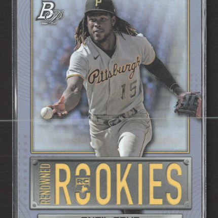 2022 Topps Bowman Platinum Renowned Rookies Oneil Cruz #RR-5 Base