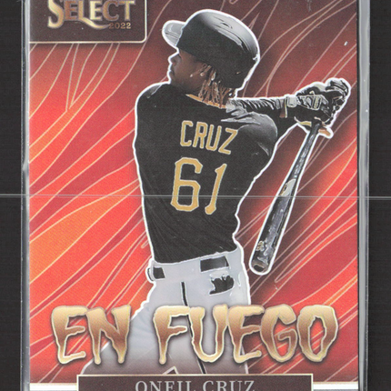 2022 Panini Select Prizm En Fuego Oneil Cruz #EF1