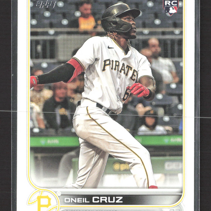 2022 Topps Series 2 Oneil Cruz #537 RC
