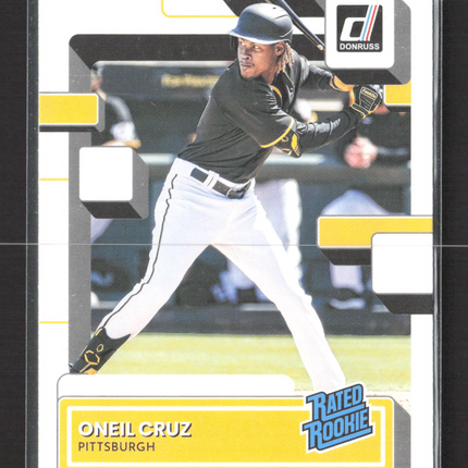 2022 Panini Donruss Baseball Oneil Cruz #80