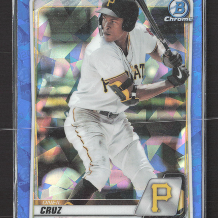 2020 Bowman Chrome Oneil Cruz #BCP-111 Blue Sapphire Refractor