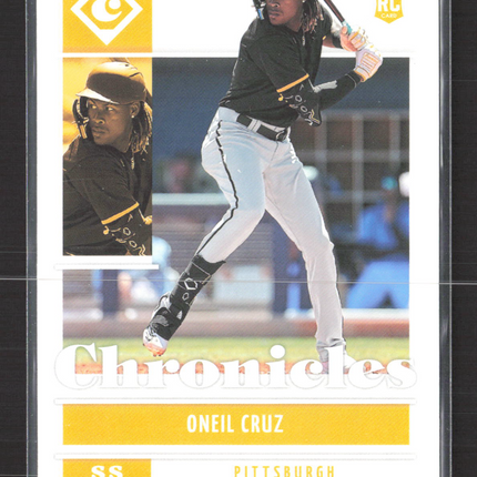 2022 Panini Chronicles Oneil Cruz #2 RC