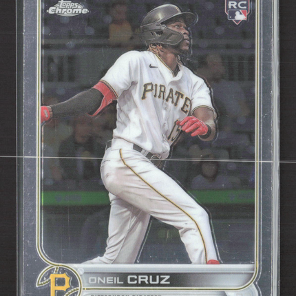 2022 Topps Chrome Oneil Cruz #128 RC