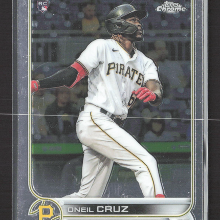2022 Topps Chrome Oneil Cruz #128 Logofractor RC