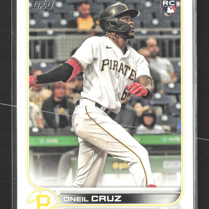 2022 Topps Series 2 Oneil Cruz #537 RC
