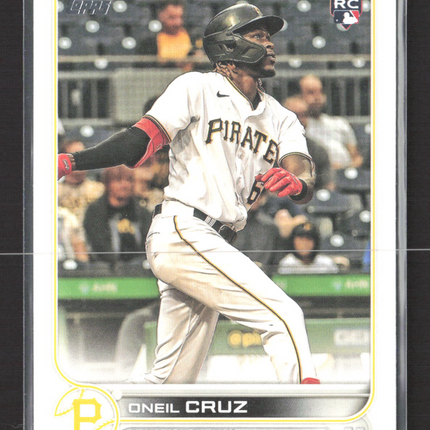 2022 Topps Series 2 Oneil Cruz #537 RC