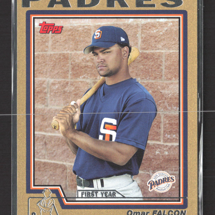2004 Topps Gold Omar Falcon #319 /2004
