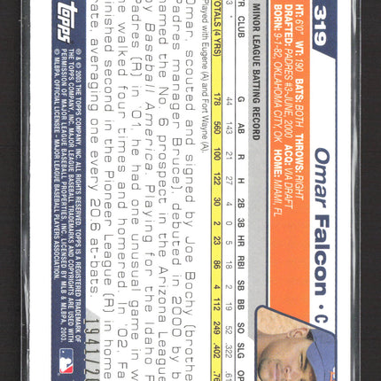 2004 Topps Gold Omar Falcon #319 /2004