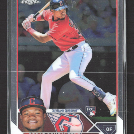 2023 Topps Chrome Oscar Gonzalez #207 RC