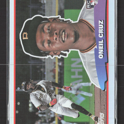2022 Topps 1988 Topps Baseball Oneil Cruz #88BF-4 RC rainbow foil