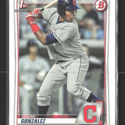 2020 Bowman Oscar Gonzalez #BP-109 1st Bowman