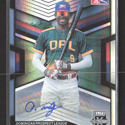 2023 Panini Elite Extra Edition Oliver Guerrero #176 157/200 auto