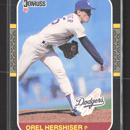 1987 Donruss Orel Hershiser #106