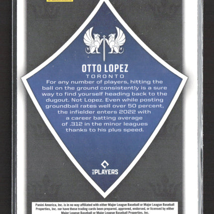 2022 Panini Chronicles Crusade Baseball Otto Lopez #16 RC