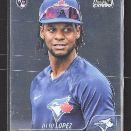 2022 Topps Stadium Club Chrome Otto Lopez #45 RC