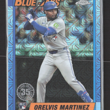 2025 Topps Chrome 1990 Topps Silver Pack Baseball Orelvis Martinez #T90C-42 RC