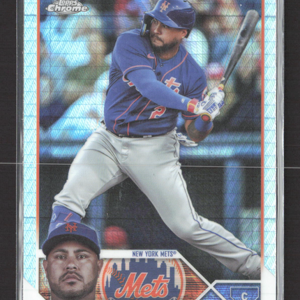 2023 Topps Chrome Update Series Omar Narváez #USC69 Prism Refractor