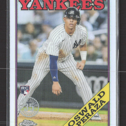 2023 Topps Chrome 35th Anniversary Oswald Peraza #88BC-16 RC