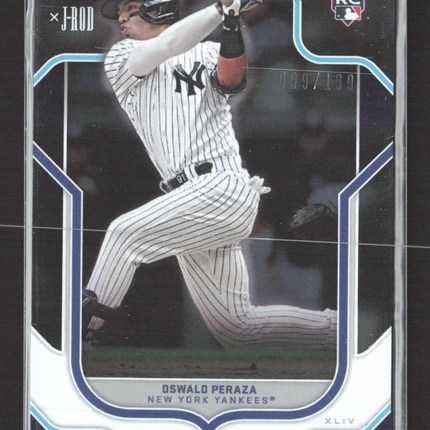 2023 Topps x J-Rod Oswald Peraza #73 RC /199