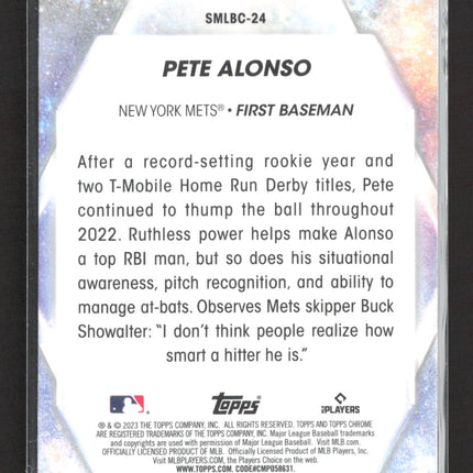 2023 Topps Chrome Stars of MLB Pete Alonso #SMLBC-24