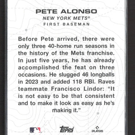 2024 Topps City to City Pete Alonso #CTC-21