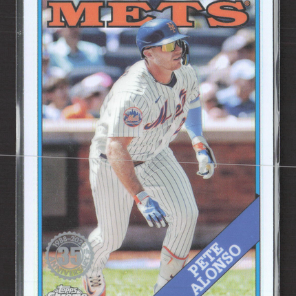 2023 Topps Chrome 1988 Topps Baseball Pete Alonso #88CU-4