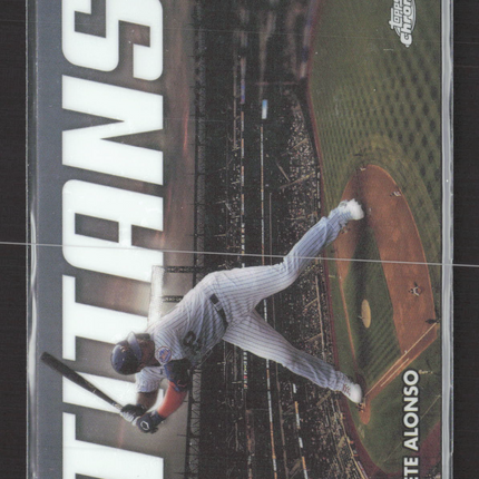 2023 Topps Chrome Titans Pete Alonso #CT-13