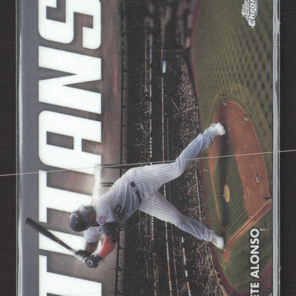 2023 Topps Chrome Titans Pete Alonso #CT-13