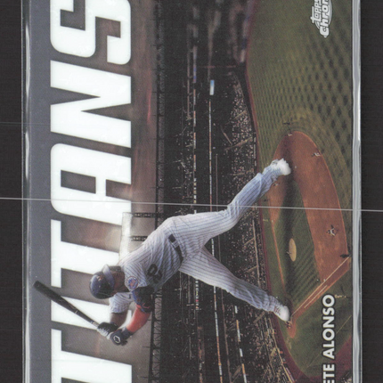 2023 Topps Chrome Titans Pete Alonso #CT-13