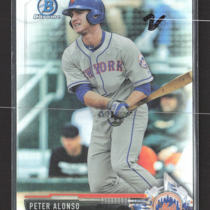2017 Topps Bowman Chrome Peter Alonso #BDC-83 Refractor