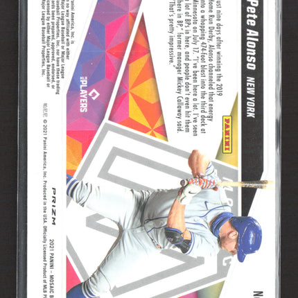 2021 Panini Mosaic Prizm Pete Alonso #L1