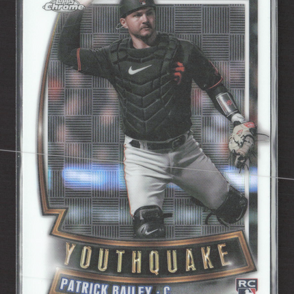 2023 Topps Chrome Youthquake Patrick Bailey #YQ-99 RC