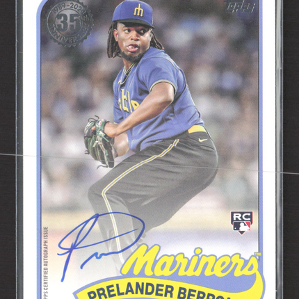 2024 Topps 1989 Topps Baseball Autograph Prelander Berroa #89BA-PBE RC