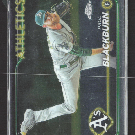 2024 Topps Chrome Paul Blackburn #43
