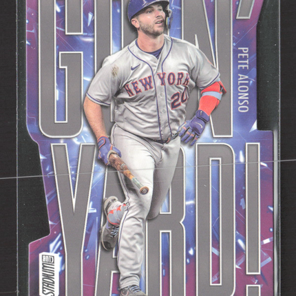 2023 Topps Stadium Club Goin' Yard Pete Alonso #GY-12 Die-Cut
